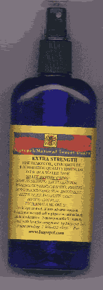 Extra Strength Bugrepel is the ultimate high quality guard against flies, ticks, fleas, no see'ums, ants, roaches, and insects. Lets you go outside and enjoy.